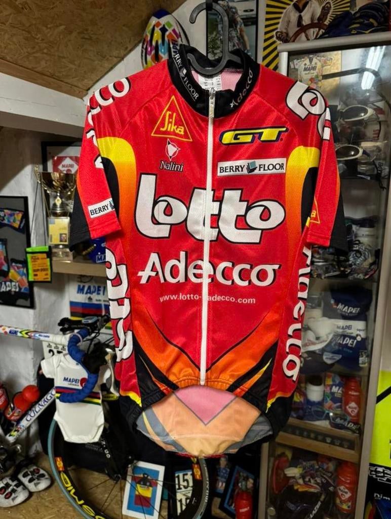 Lotto adecco - Andrei Tchmik, Fietsen en Brommers, Fietsaccessoires | Fietskleding, Ophalen of Verzenden, Zo goed als nieuw, Bovenkleding