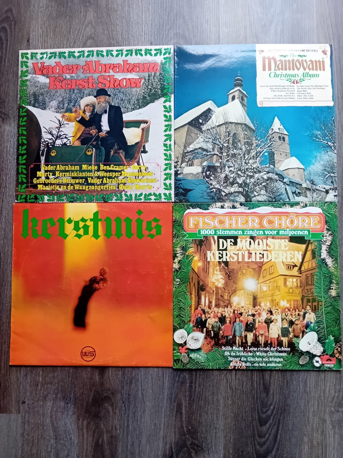 Kerst LP's: Vader Abraham, Mantovani, Fischer Chöre, Ophalen of Verzenden, Gebruikt, LP