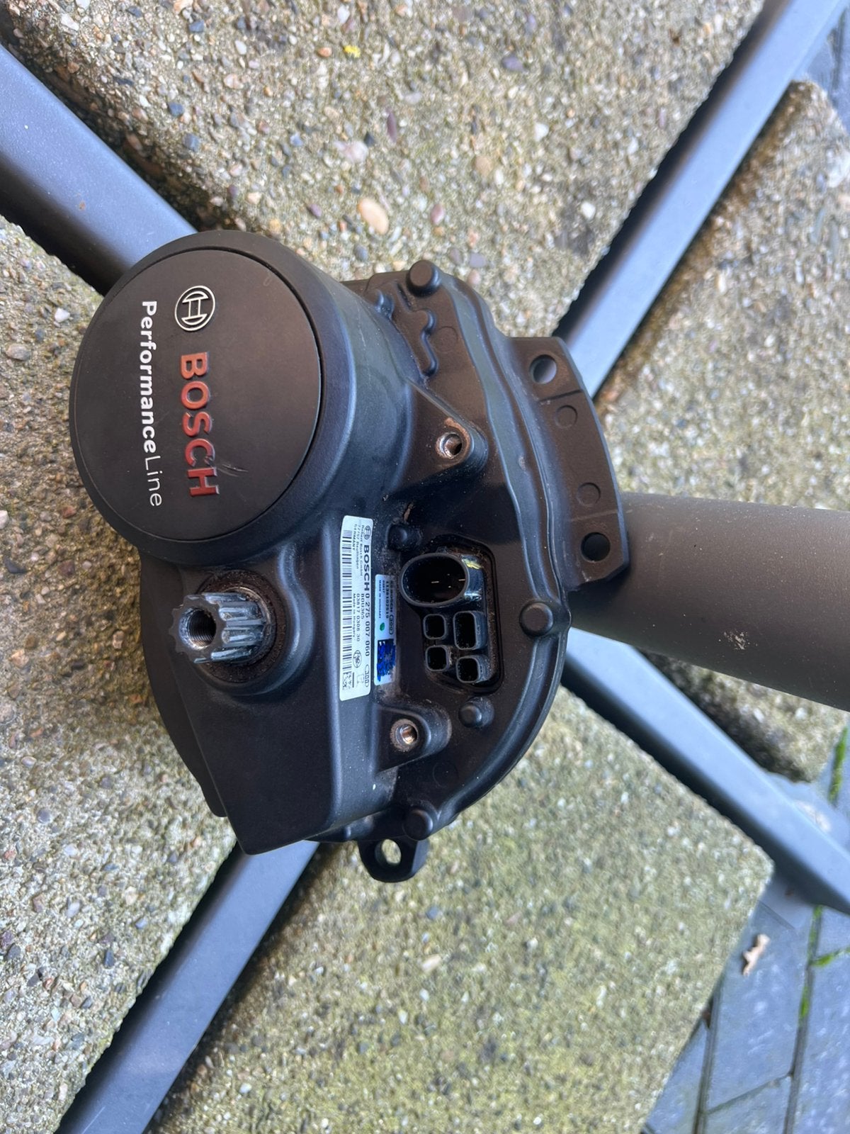 Bosch performance middenmotor/ Werkend gedemonteerd, Fietsen en Brommers, Fietsonderdelen, Ophalen of Verzenden, Zo goed als nieuw