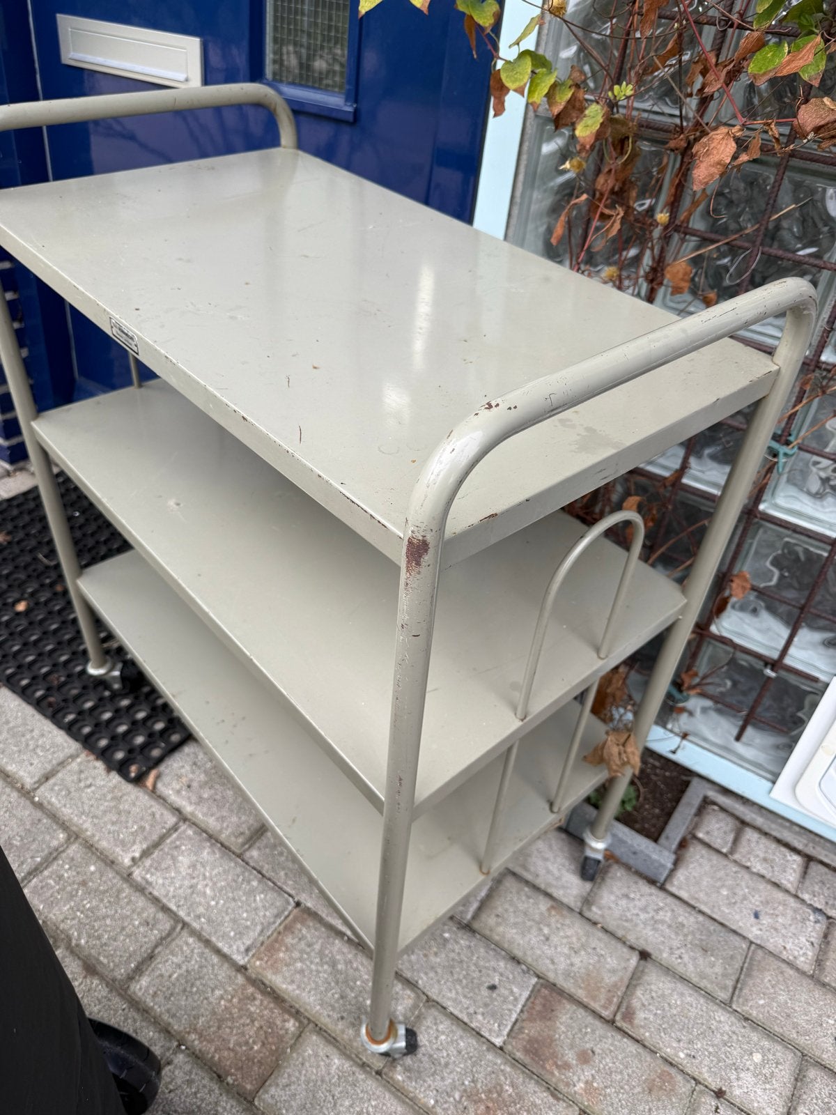 Vintage Robberechts Serveerwagen/Bijzettafel, Ophalen, Gebruikt