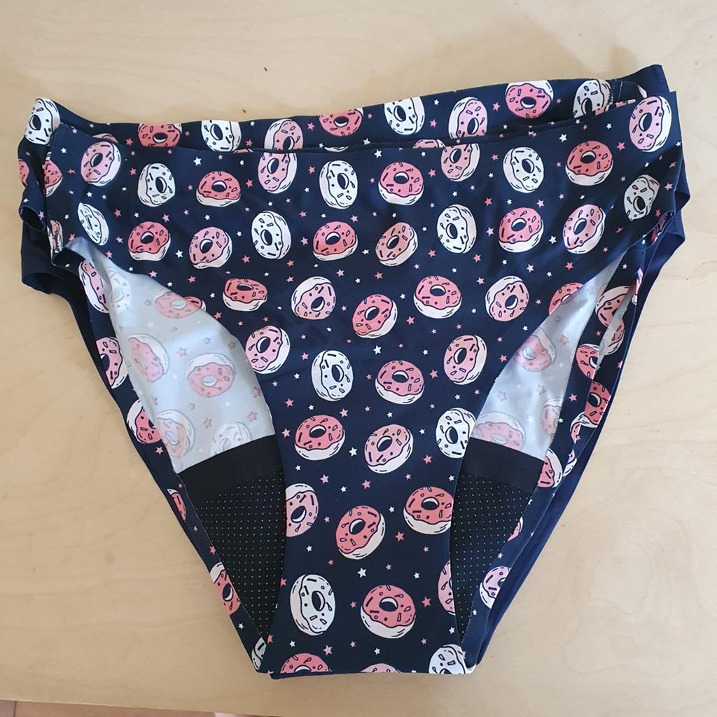 Nieuw Tiener menstruatie ondergoed 4 st maat M 14-16 jaar, Ophalen of Verzenden, Zwart, Slip