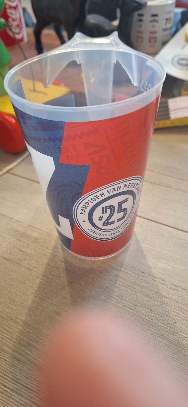 Psv Bavaria stadion beker 25x landskampioen (21726), Cup concept, PSV, Overige typen, Ophalen of Verzenden