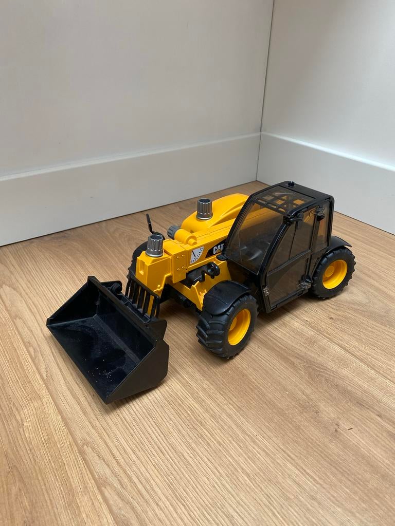 CAT shovel speelgoed, Ophalen, Gebruikt
