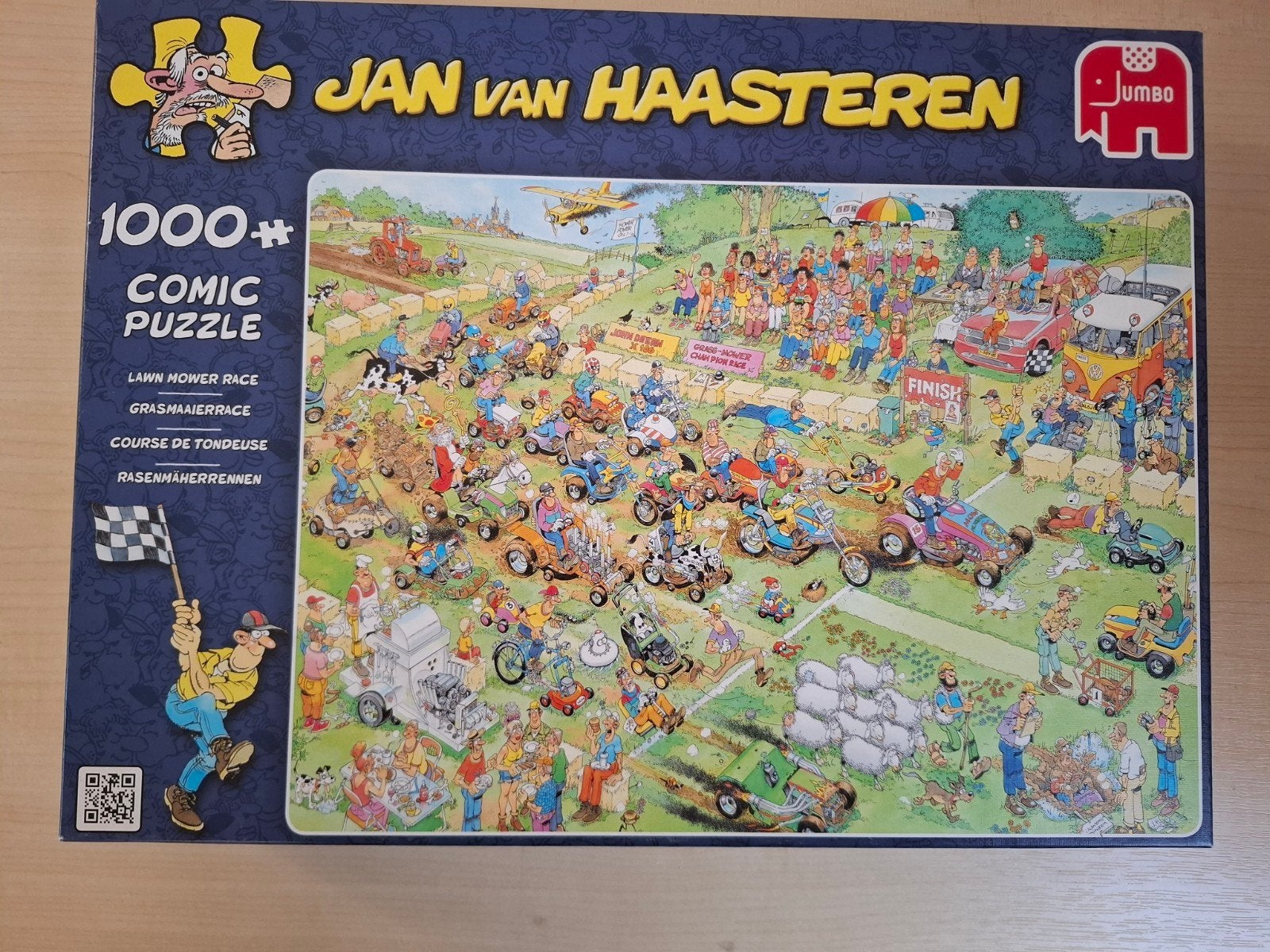 JvH  Grasmaaierrace, Ophalen, 500 t/m 1500 stukjes, Zo goed als nieuw