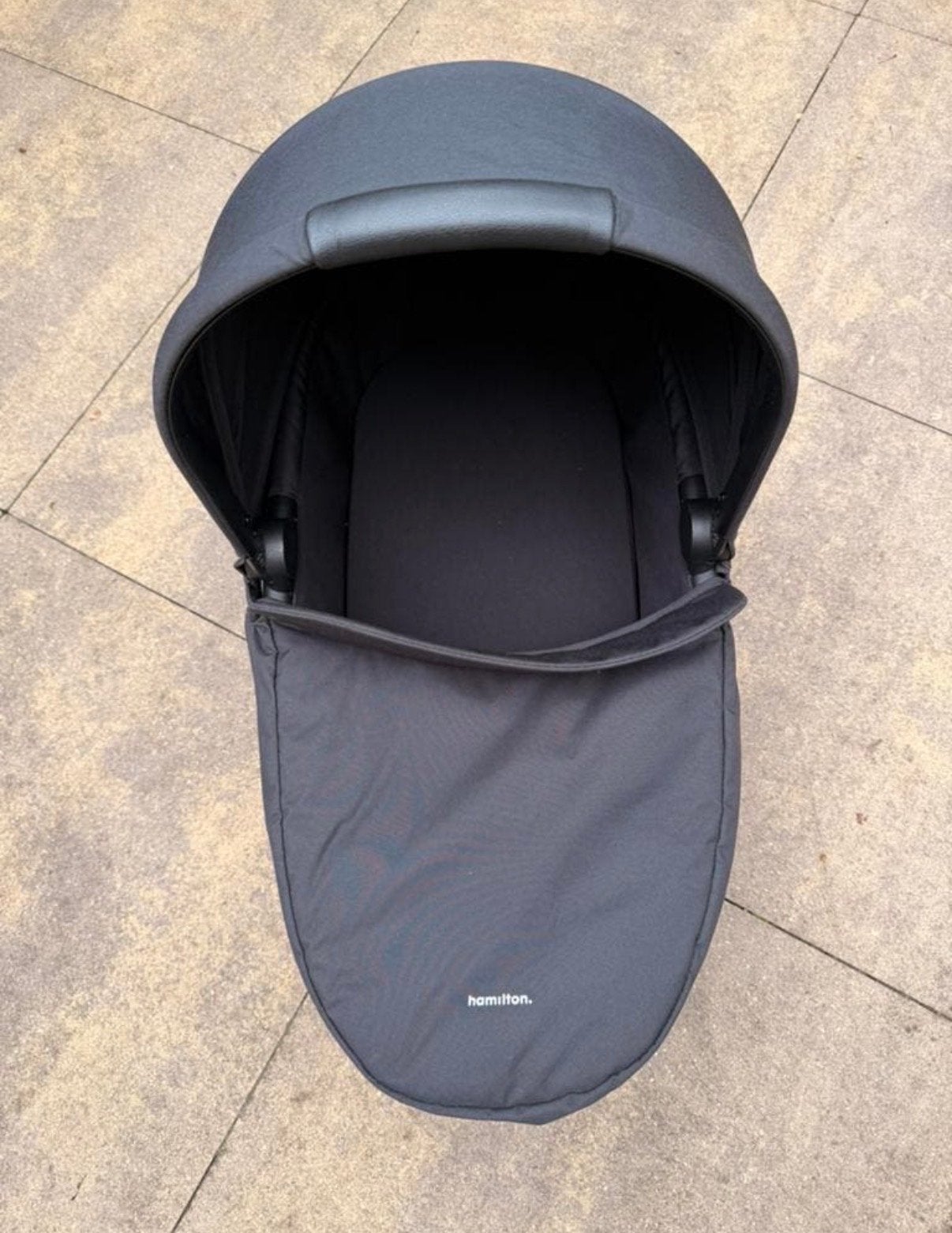 Hamilton Reiswieg Zwart - Comfortabel en Compact, Nieuw, Met reiswieg, Ophalen, Kinderwagen