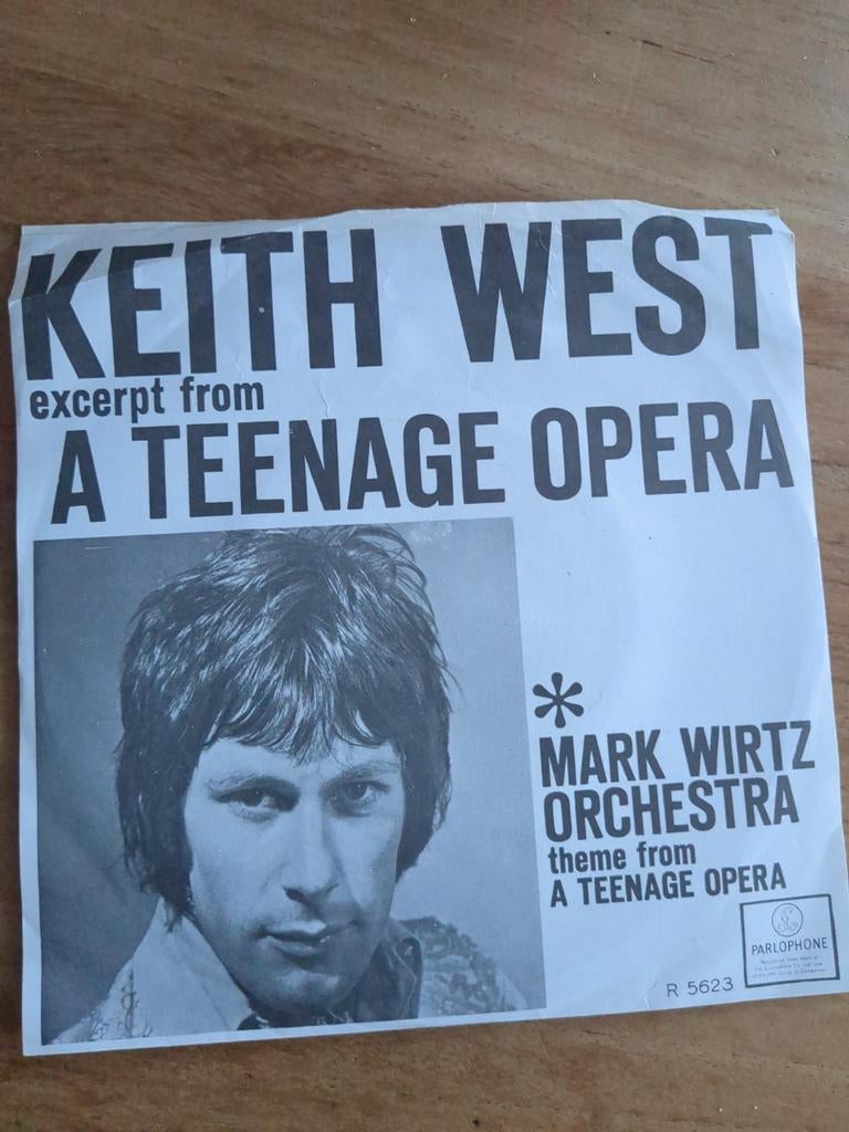 Keith West - Excerpt From A Teenage Opera (Vinyl Single), Fotohoes, Ophalen of Verzenden, Gebruikt, Pop