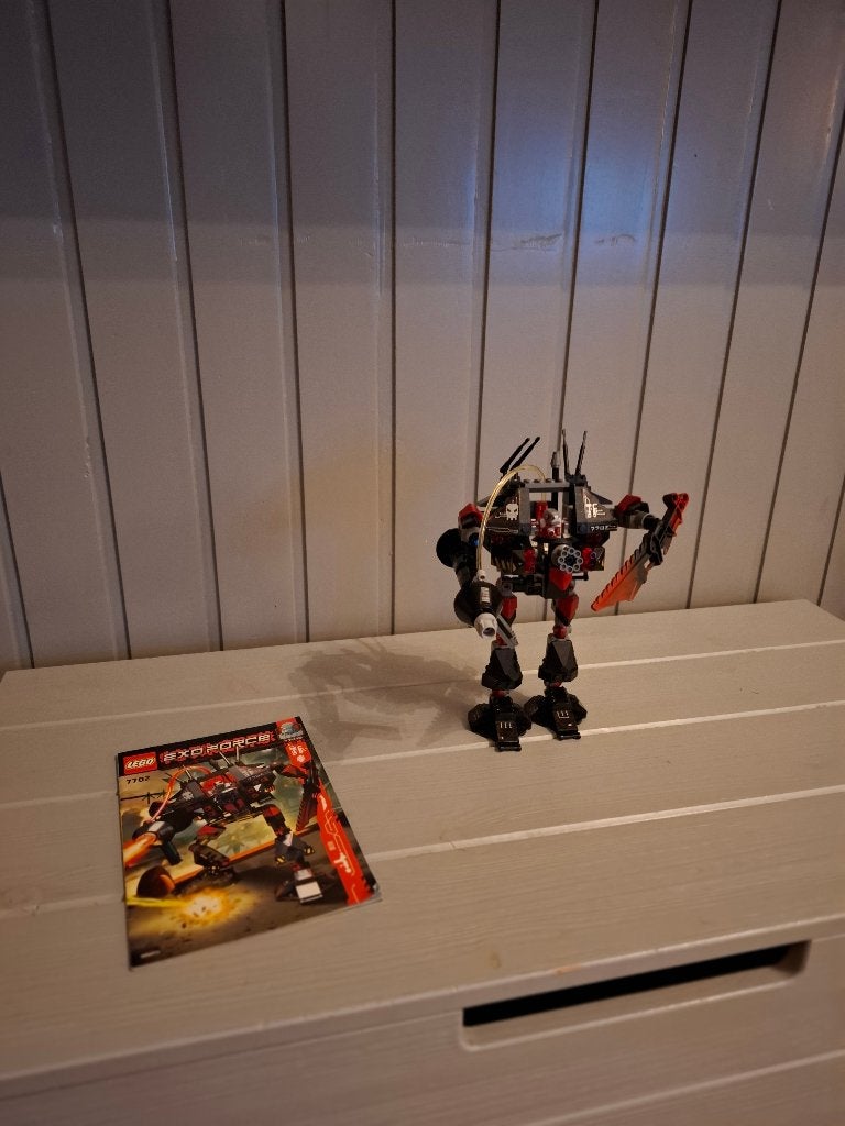 LEGO Exo-force - 7702: Thunder Fury, Gebruikt, Overige thema's, Lego, Ophalen of Verzenden