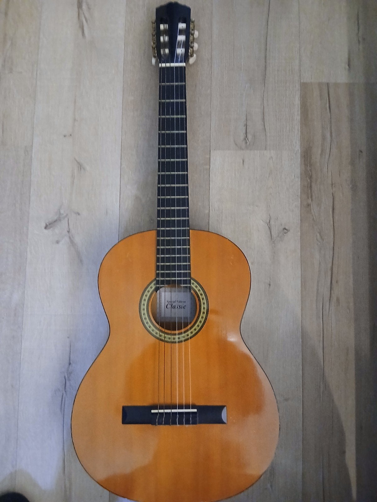 Spaanse gitaar - Klassiek model, Muziek en Instrumenten, Ophalen of Verzenden, Gebruikt, Klassieke of Spaanse gitaar