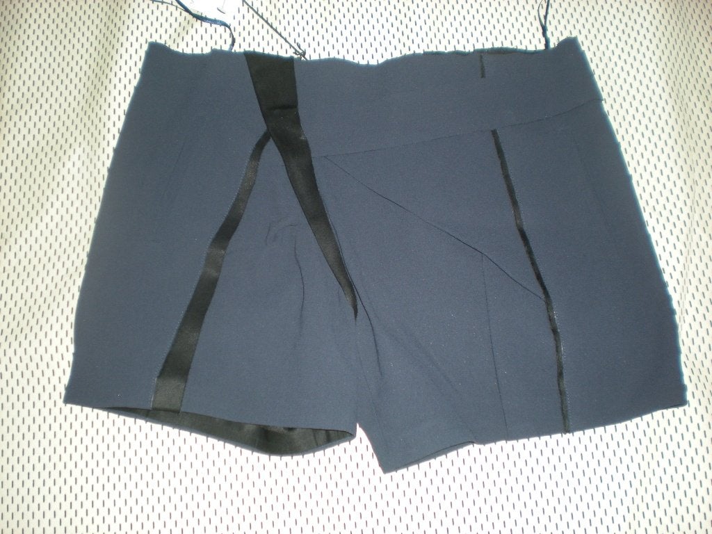 Short BALENCIAGA maat 34 (40 italianse), Balenciaga, Kort, Blauw, Nieuw