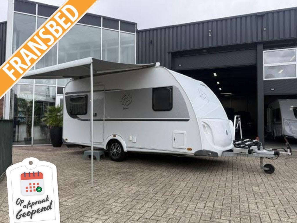 Schitterende Knaus Sport 450 FU Frans bed,Mover,Thule lfl, Overige typen, Bedrijf, Tot en met 3, Knaus