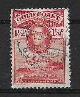 Goudkust Michel 107 C gestempeld, Ophalen of Verzenden, Overige landen, Gestempeld