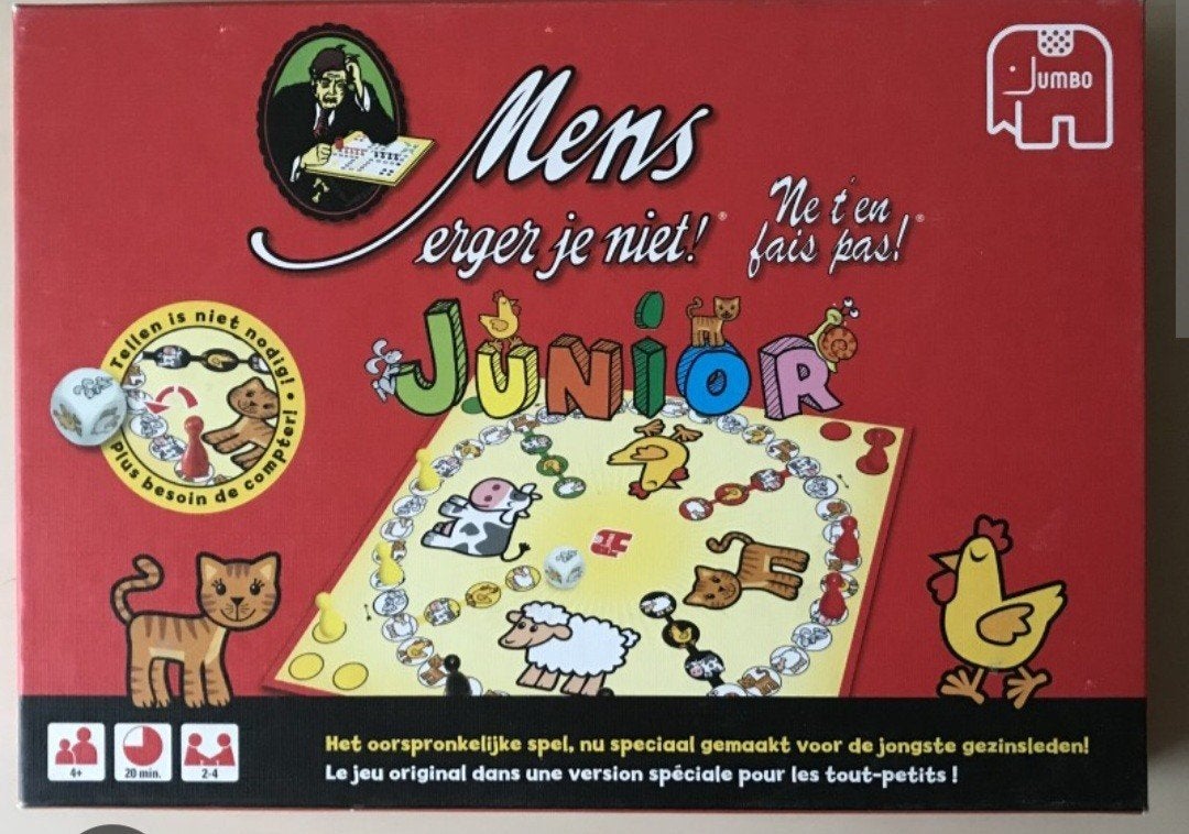 Mens erger je niet junior, Ophalen of Verzenden