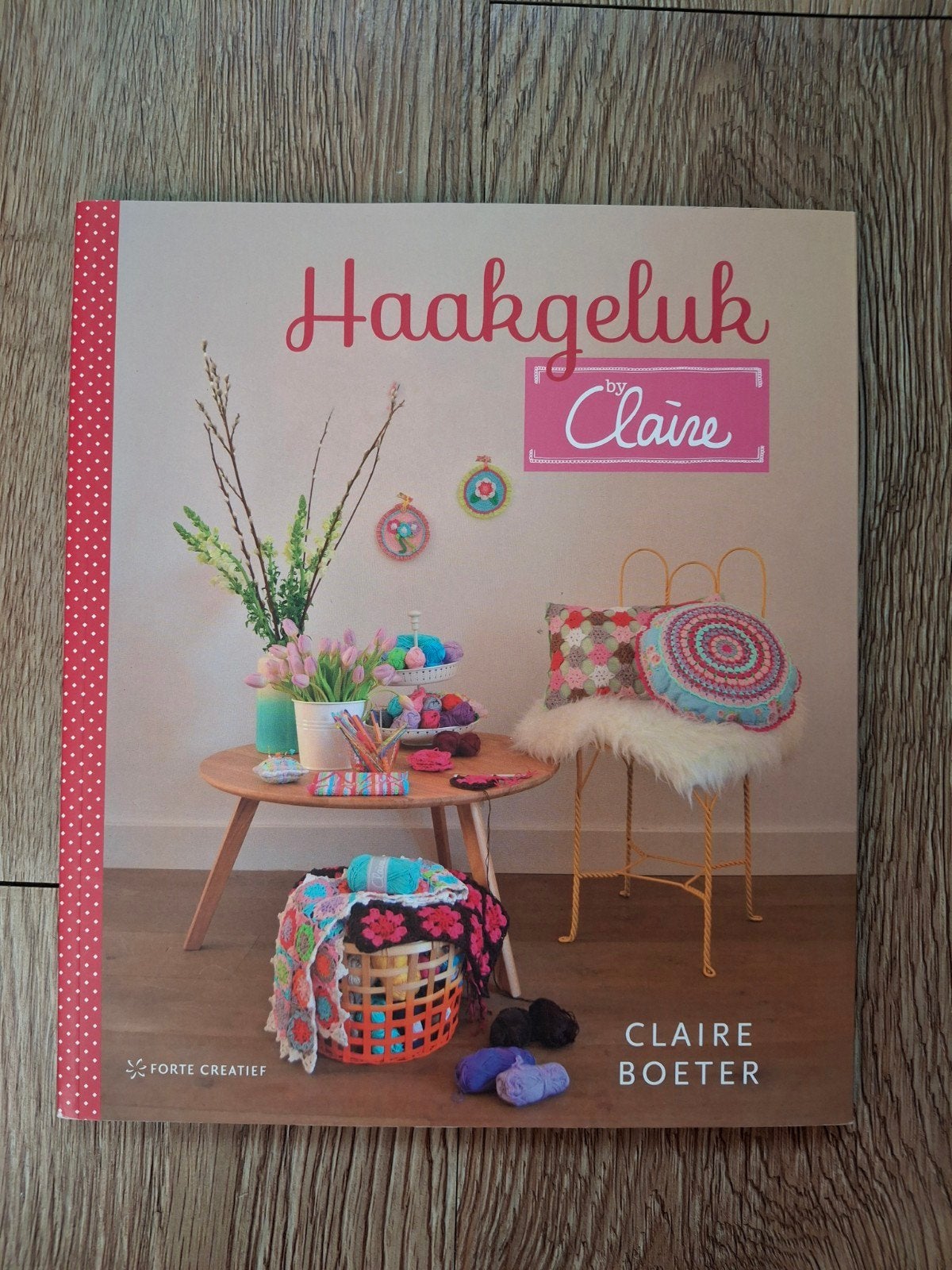 Haakgeluk by Claire - Haakboek met patronen, Ophalen of Verzenden, Zo goed als nieuw, Haken, Patroon of Boek