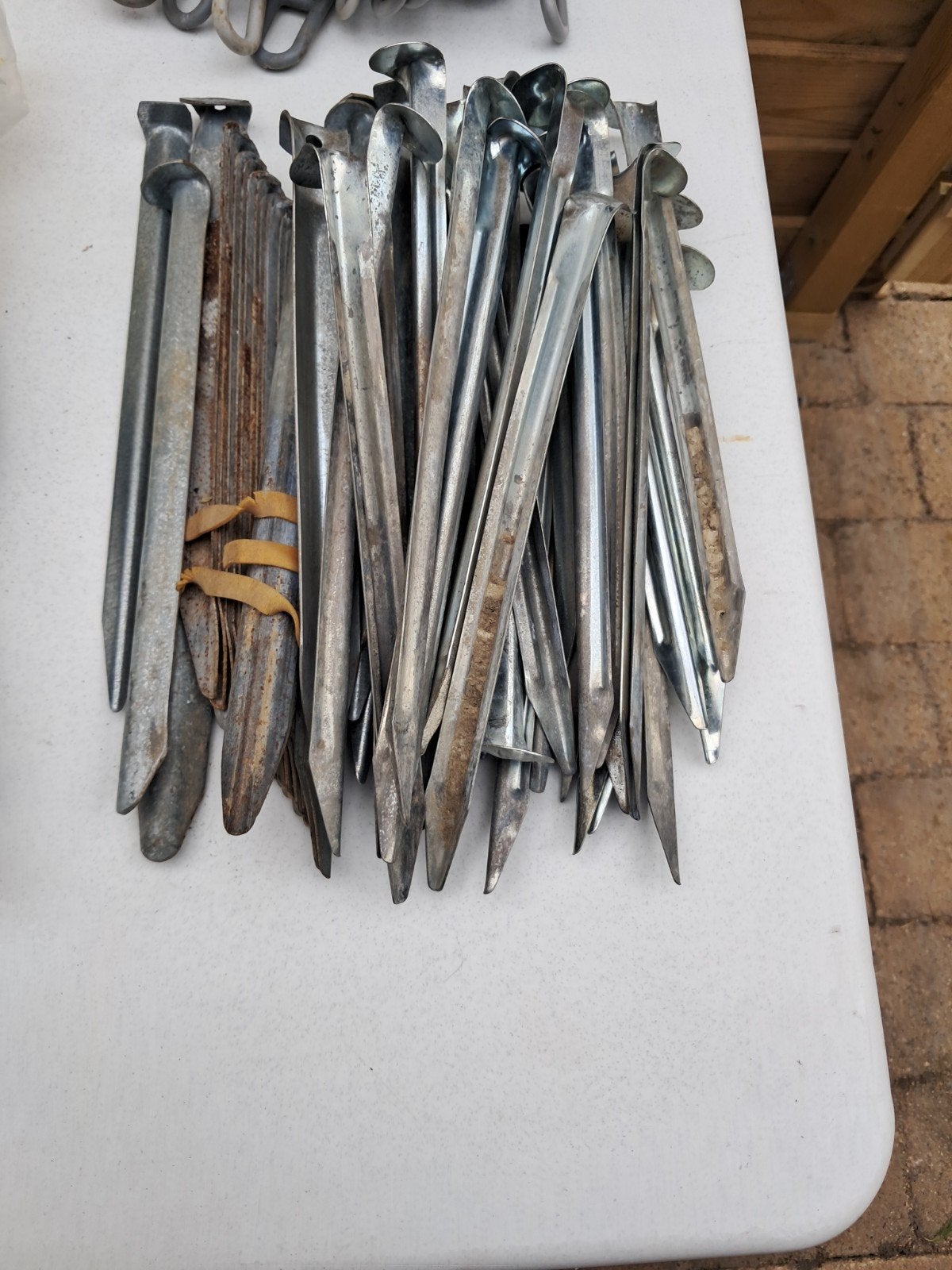 haringen, opdraaibokken, snoer, Ophalen of Verzenden