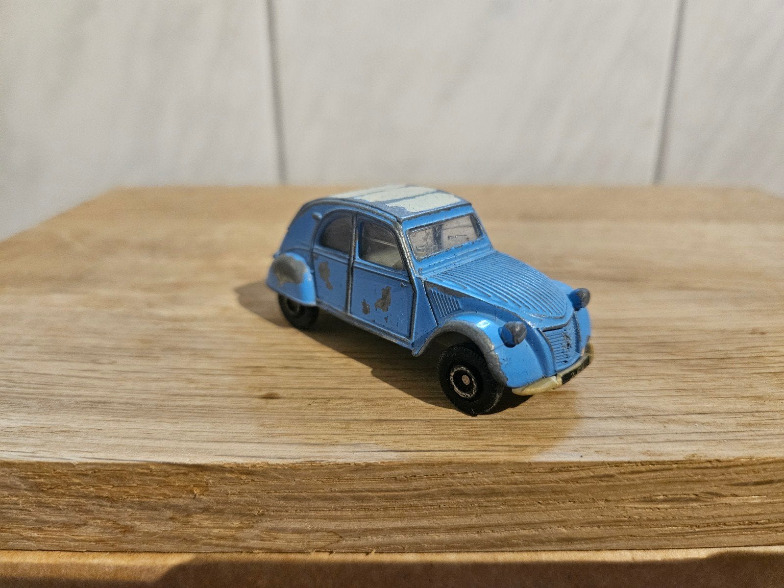 Oude Corgi Citroën 2CV eend, Ophalen of Verzenden, Auto