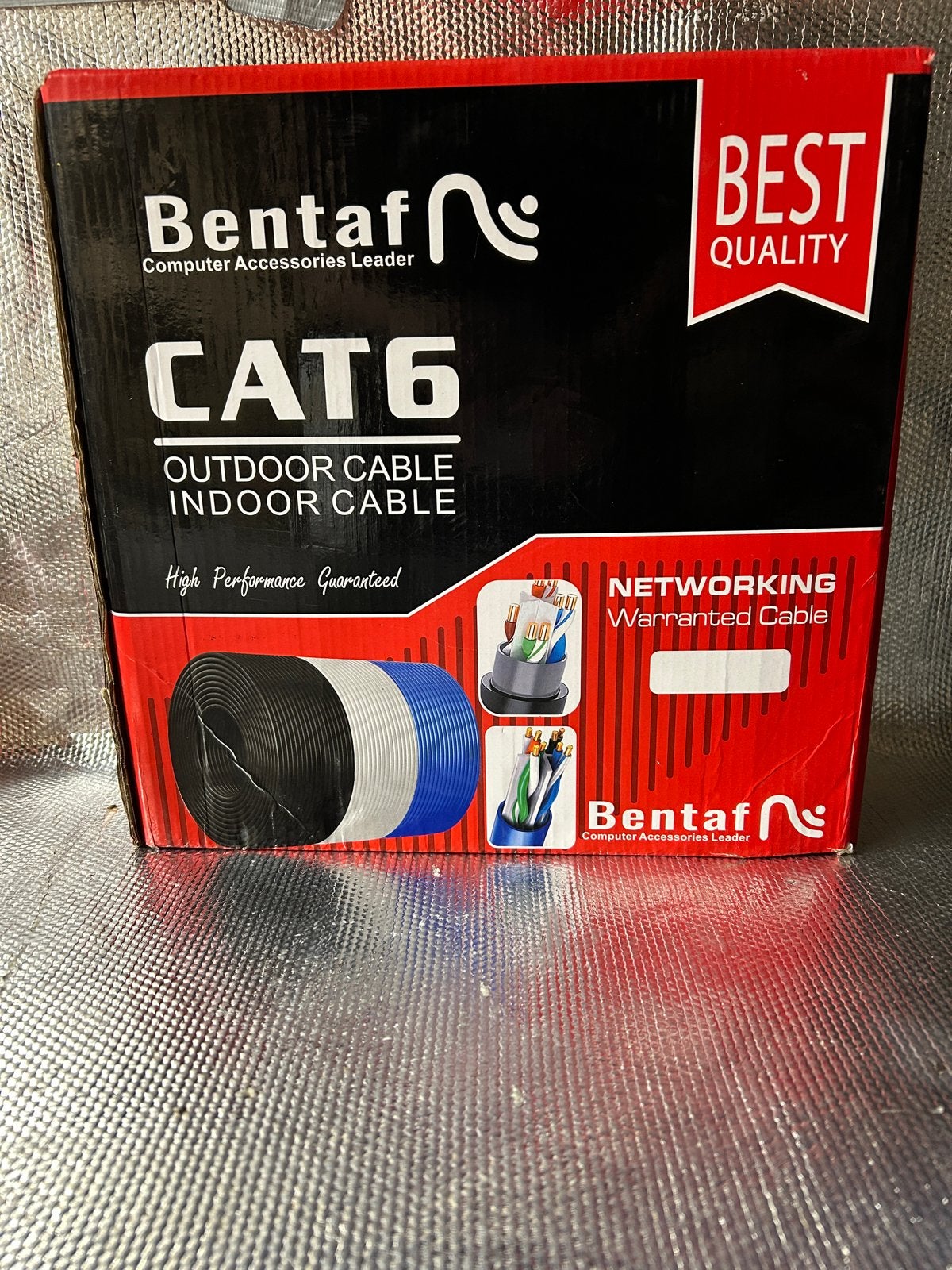 Bentaf CAT6 UTP Netwerkkabel - Nieuw en Ongebruikt, Computers en Software, Ophalen of Verzenden, Nieuw