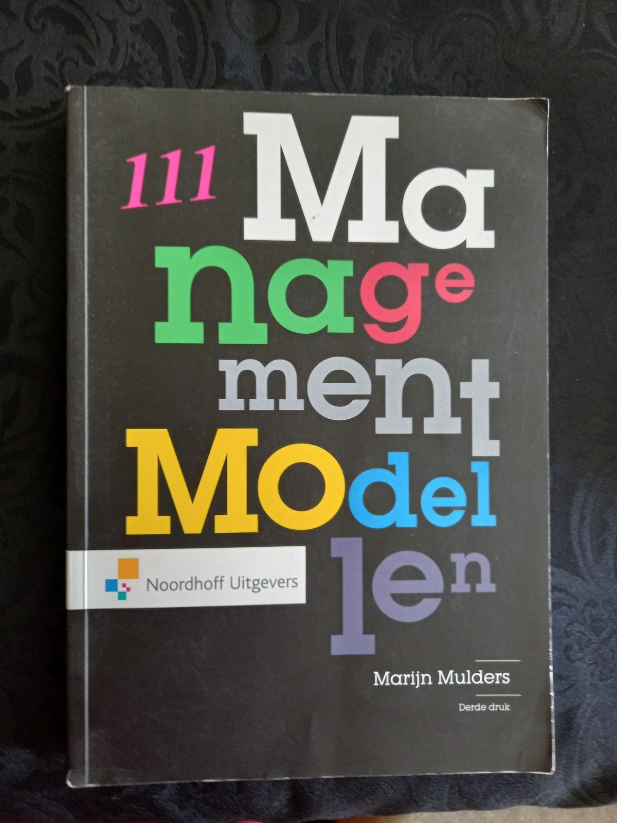 111 Management Modellen - Marijn Mulders (Derde Druk), Ophalen of Verzenden, Zo goed als nieuw, Management, Marijn Mulders