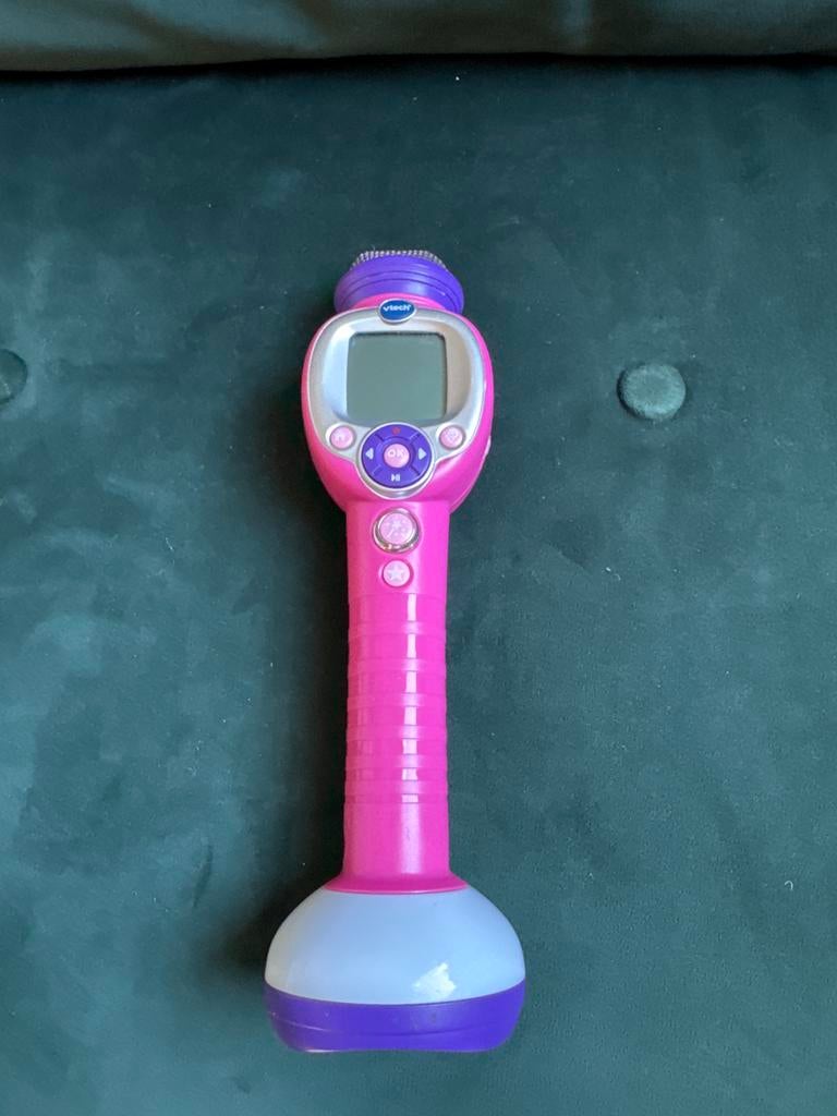 VTech Kidi SuperStar Move Microfoon Roze, Kinderen en Baby's, Speelgoed | Vtech, Ophalen of Verzenden, Gebruikt, 4 tot 6 jaar