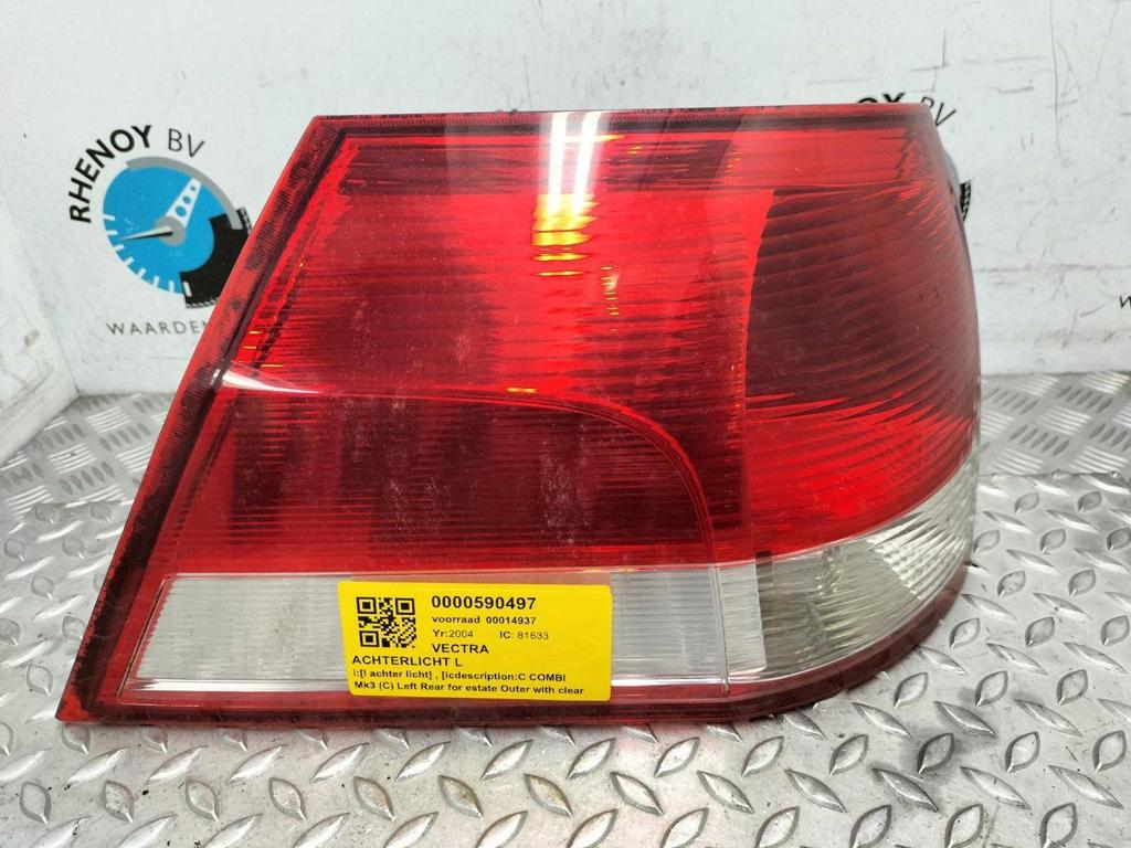 OPEL VECTRA 2.2-16V Comfort ACHTERLICHT L 2004, Ophalen of Verzenden, Gebruikt, Stiba lid