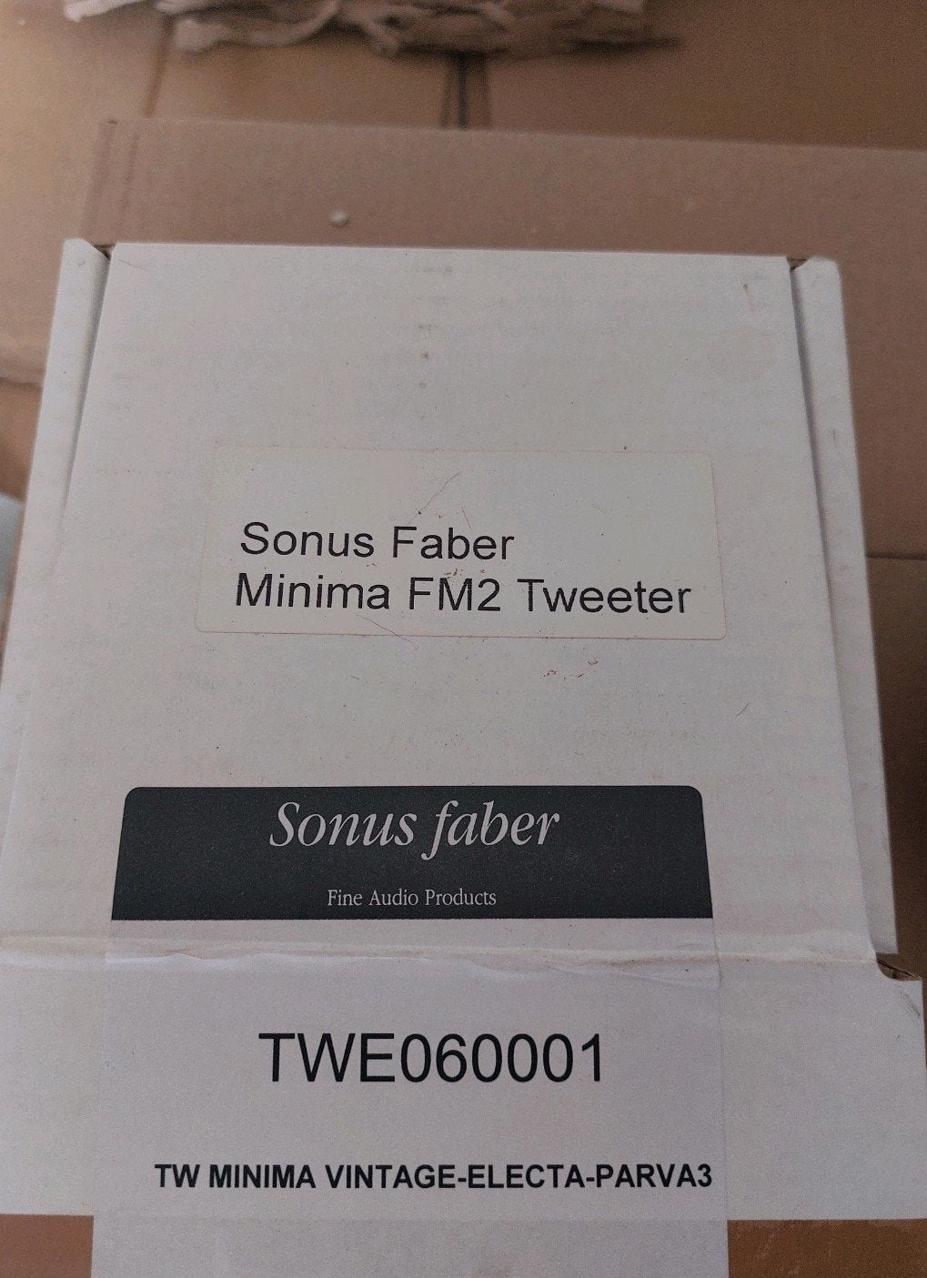Sonus faber  tweeter, Ophalen of Verzenden, Nieuw, Overige merken