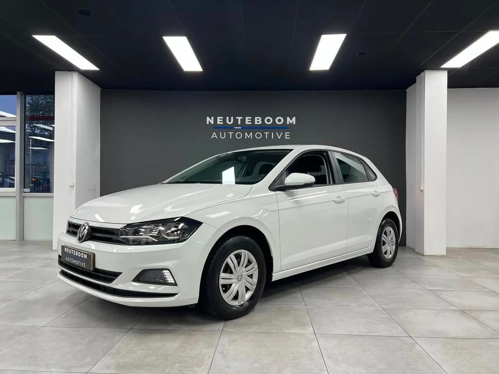 Volkswagen Polo 1.0 | Carplay | Airco | Lage km € 10.499,0, 1005 kg, Stof, Gebruikt, Start-stop-systeem