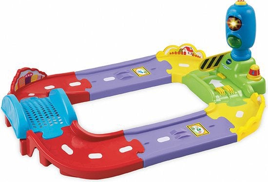 VTech Toet Toet Auto's Racebaan met Lanceerder, Overige merken, Zelf te bouwen, Ophalen of Verzenden, Overige aandrijving