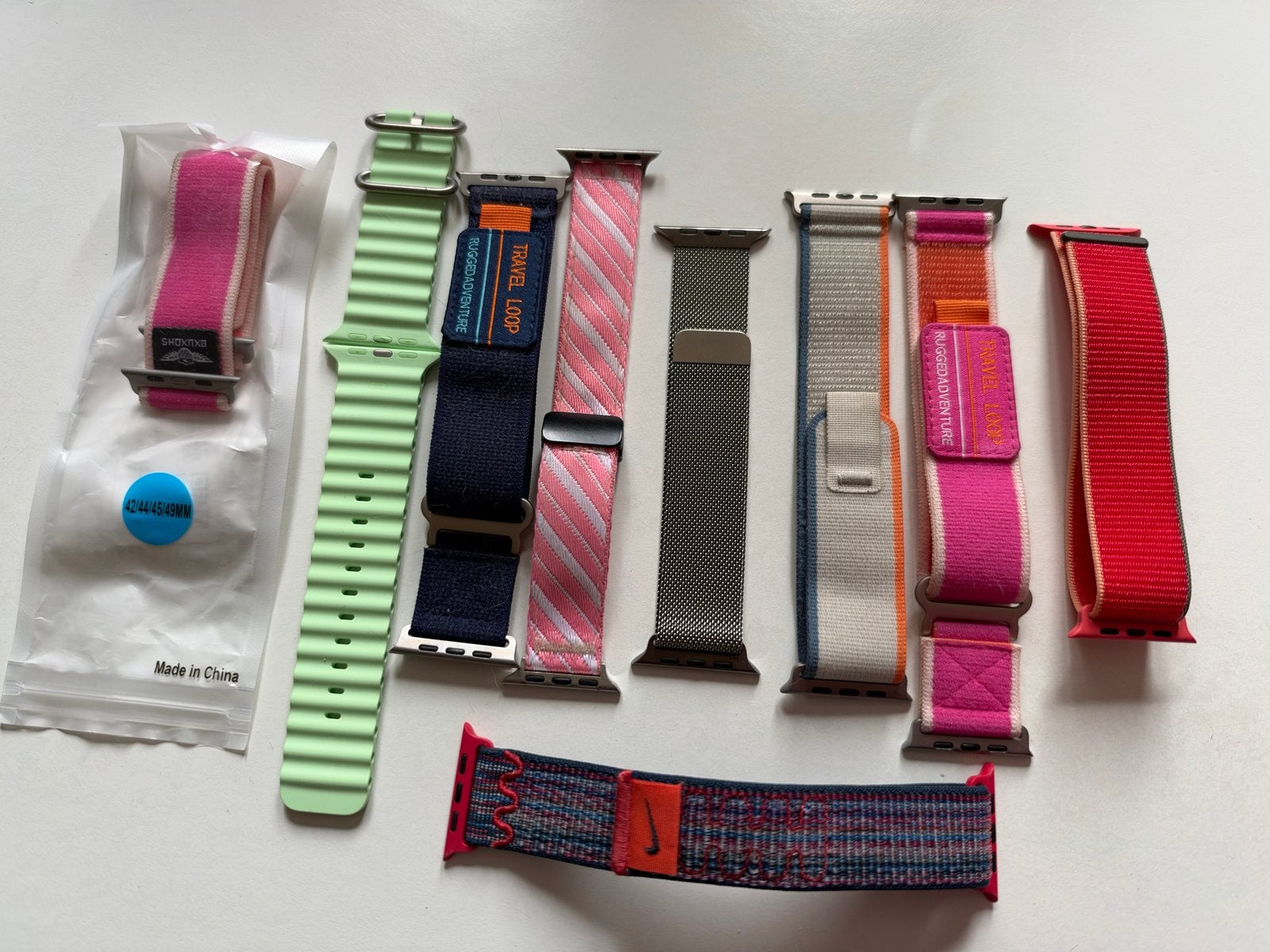 Diverse Apple Watch bandjes - Verschillende stijlen, Ophalen of Verzenden, Zo goed als nieuw, IOS