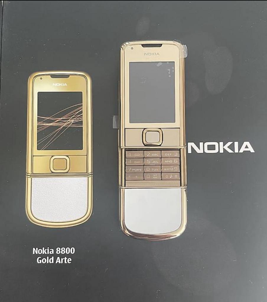 Nokia 8800e-1 Gold Arte - Originele Luxe Telefoon 4Gb, Telecommunicatie, Fysiek toetsenbord, Ophalen of Verzenden, Zonder simlock