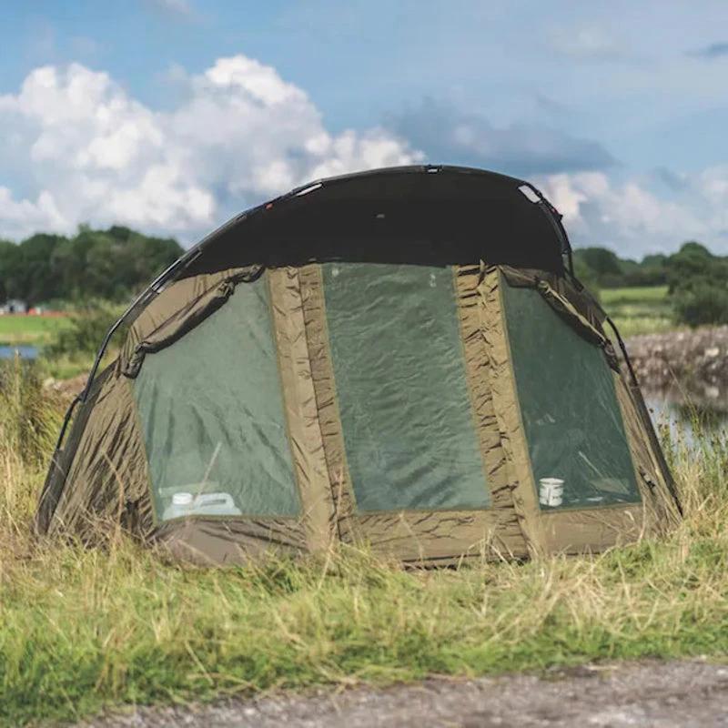 JRC Defender Peak 2-Man Bivvy inclusief wrap, Watersport en Boten, Ophalen, Zo goed als nieuw