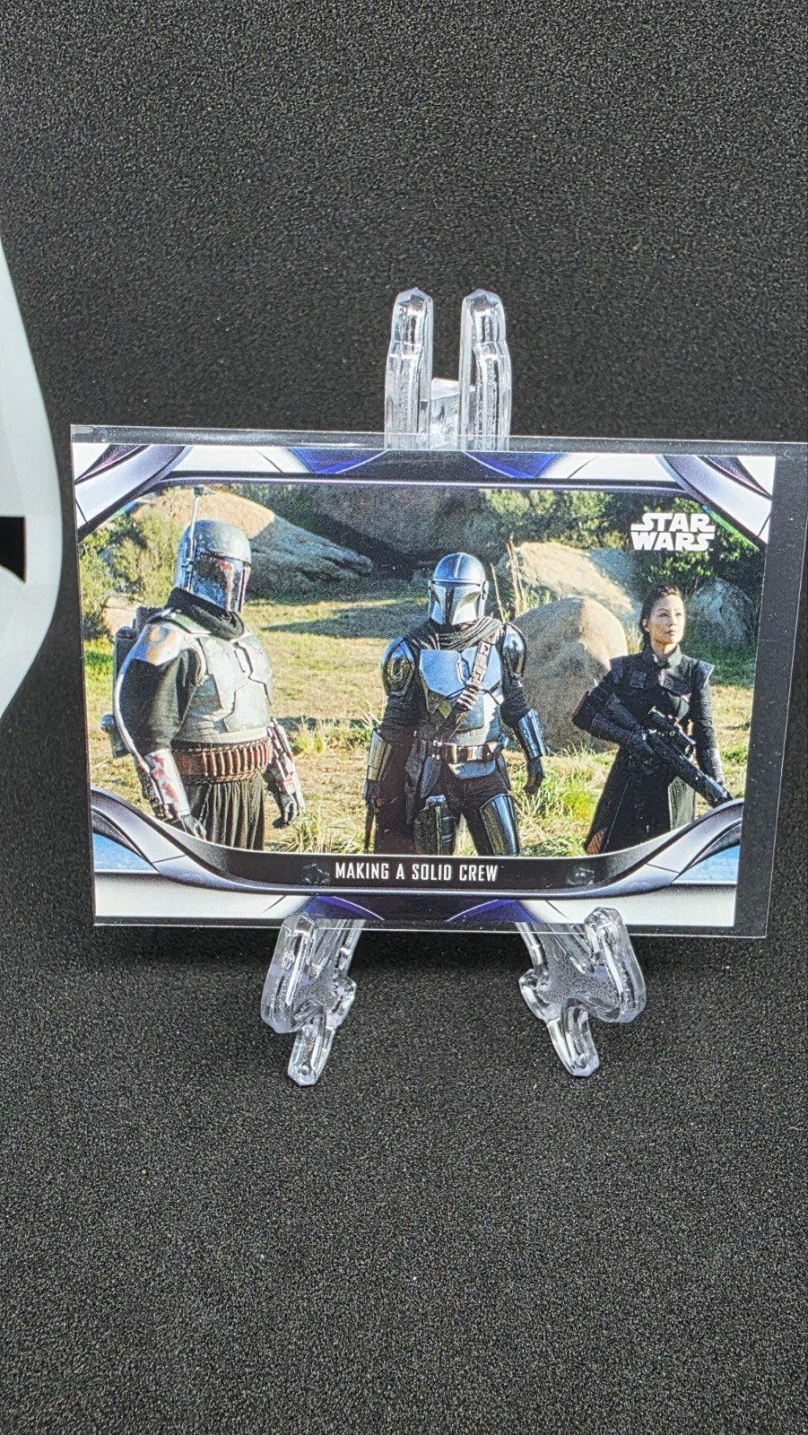 Topps Mandalorian Kaart - Making a Solid Crew, Ophalen of Verzenden, Nieuw, Overige typen