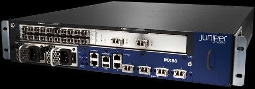 HPE Juniper Networks MX80-T, 4x 10Gb XFP Ports 2U MX80-T, Computers en Software, Netwerk switches, Verzenden, Refurbished, Info@ritmeester.info