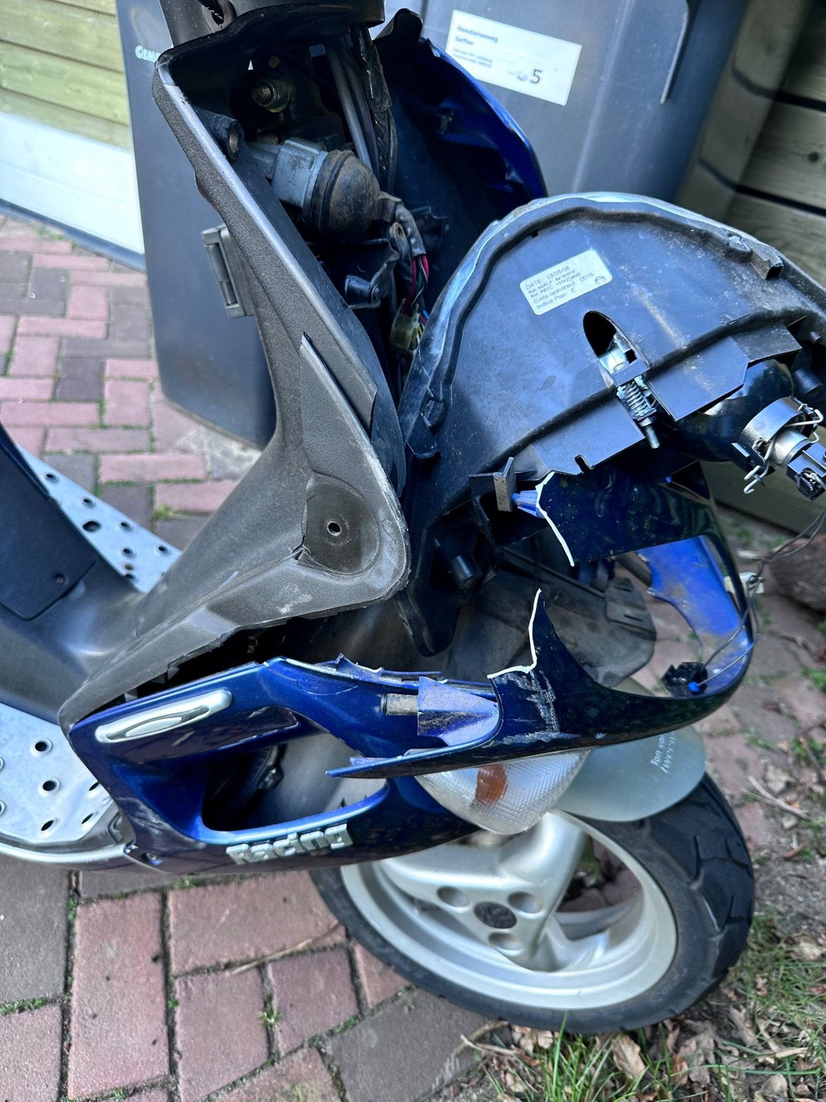 Peugeot Speedfight 2 - Schade, Blauw Kenteken, Ophalen, Gebruikt, Tweetakt, Peugeot