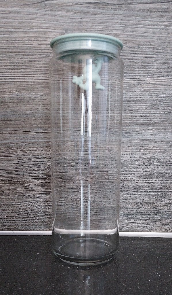 Alessi Gianni design voorraadpot Spaghetti, Ophalen, Overige typen, Glas