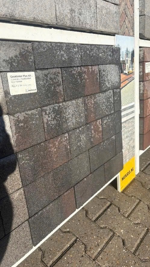 Geoklinker plus KF 21x10,5x8 Venice, Klinkers, Nieuw, Ophalen of Verzenden, 10 m² of meer
