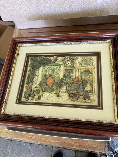 Anton Pieck 3 D, Antiek en Kunst, Kunst | Tekeningen en Foto's, Ophalen of Verzenden