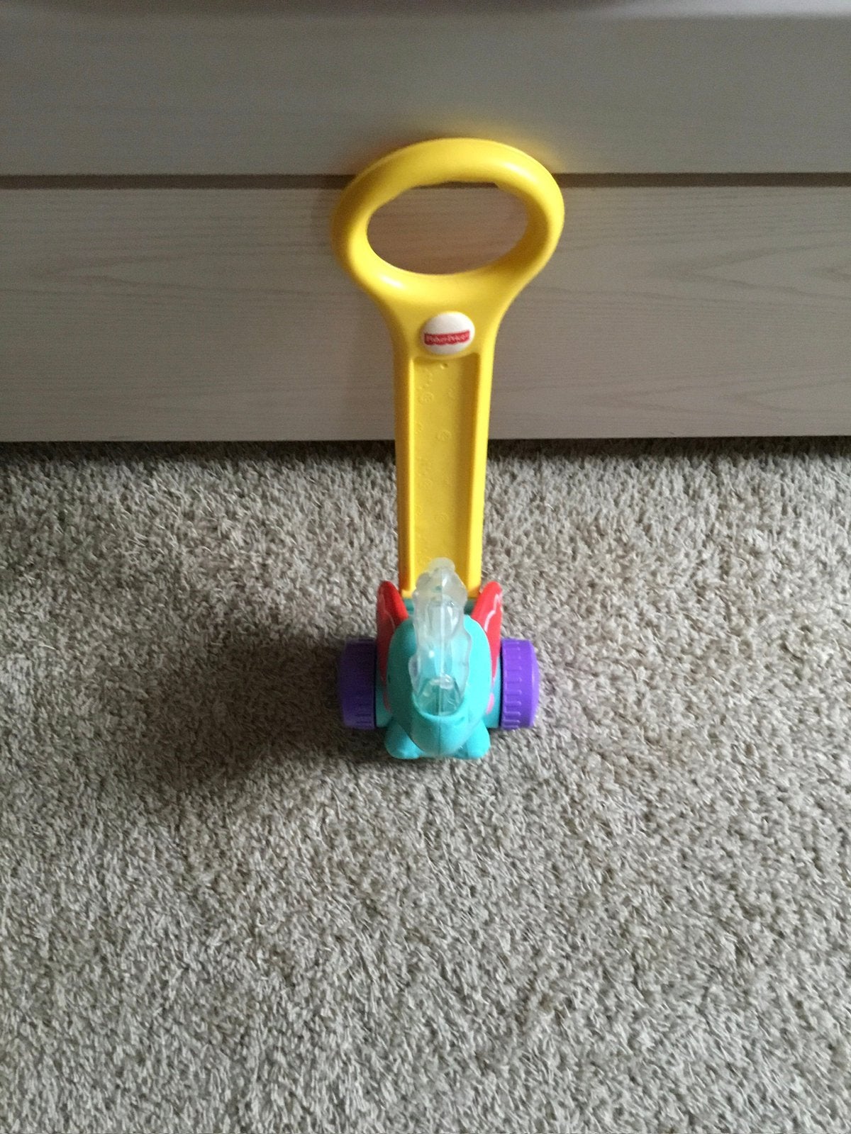 Duw en rij olifant Fisher Price, Kinderen en Baby's, Ophalen of Verzenden, Gebruikt, Duw- of Trekspeelgoed, Met geluid
