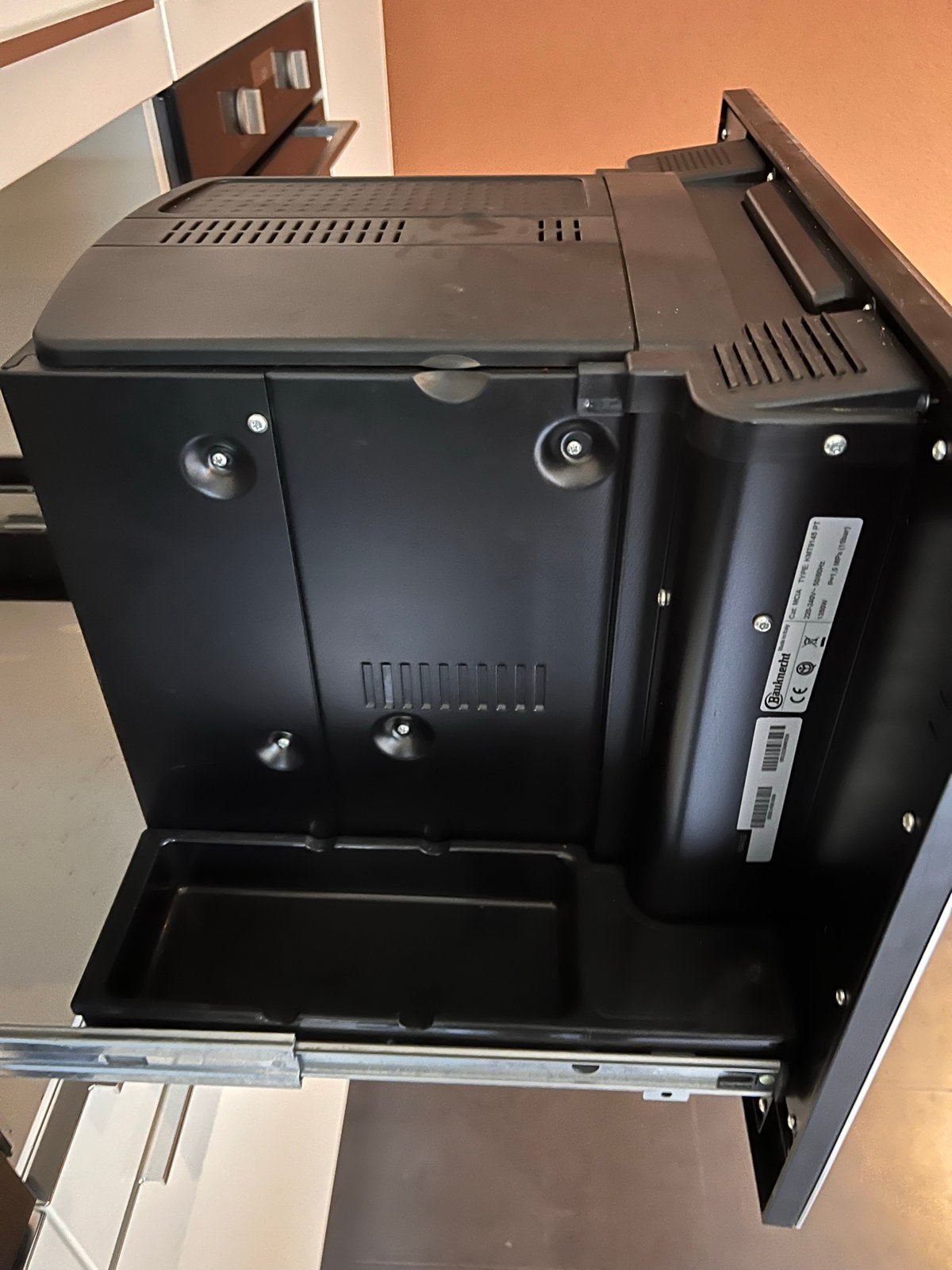 Bauknecht inbouw koffiemachine - defect, voor reparatie, Ophalen, Niet werkend, Koffiemachine, Koffiebonen