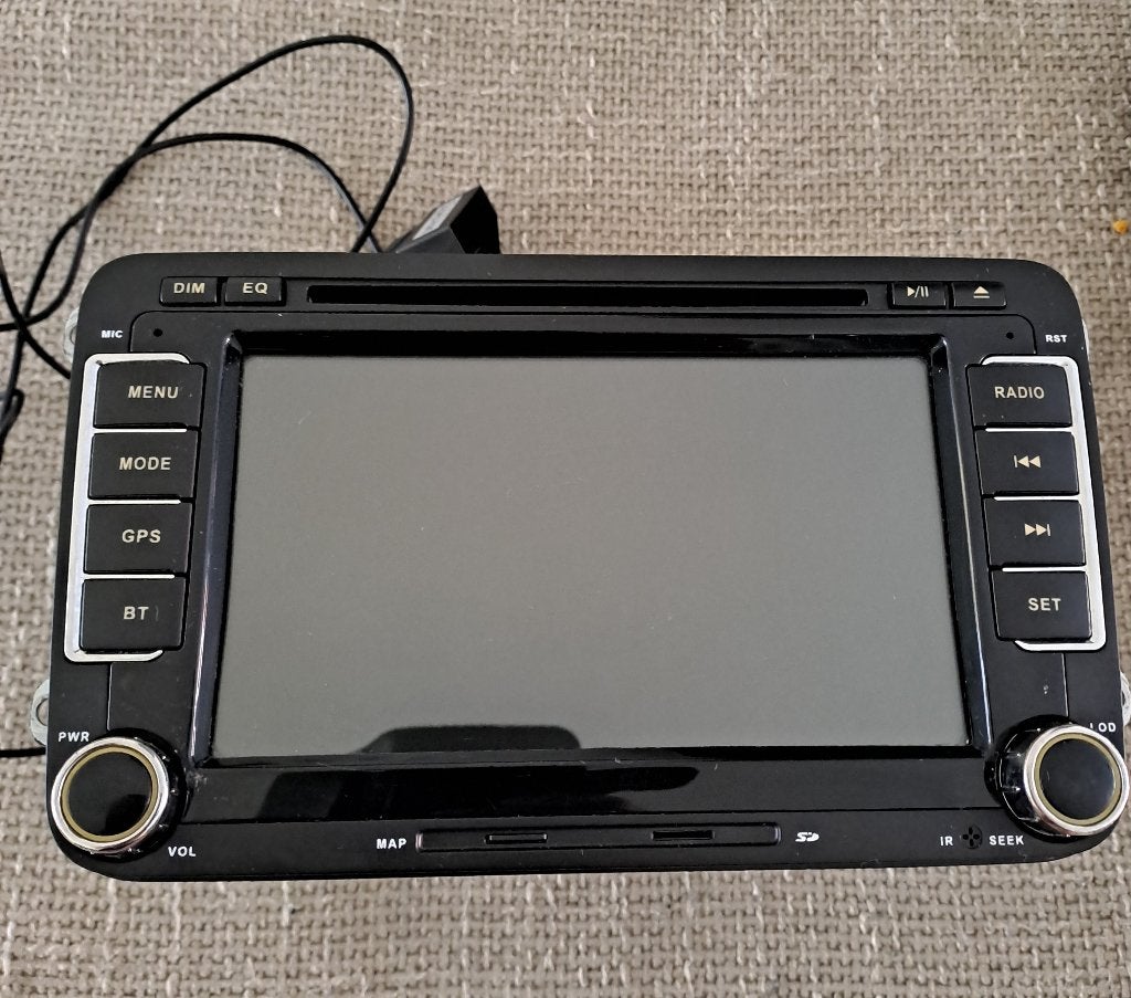 Autoradio VW Polo, Ophalen of Verzenden, Gebruikt
