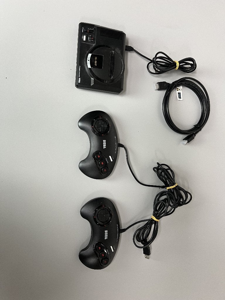 Sega mega drive mini, Ophalen, Met games, Mega Drive, Met 2 controllers