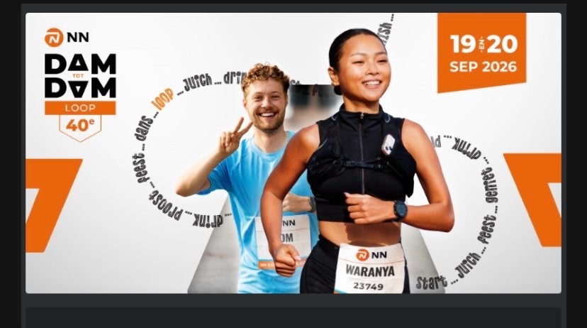 Dam tot dam loop Amsterdam, Tickets en Kaartjes, Eén persoon