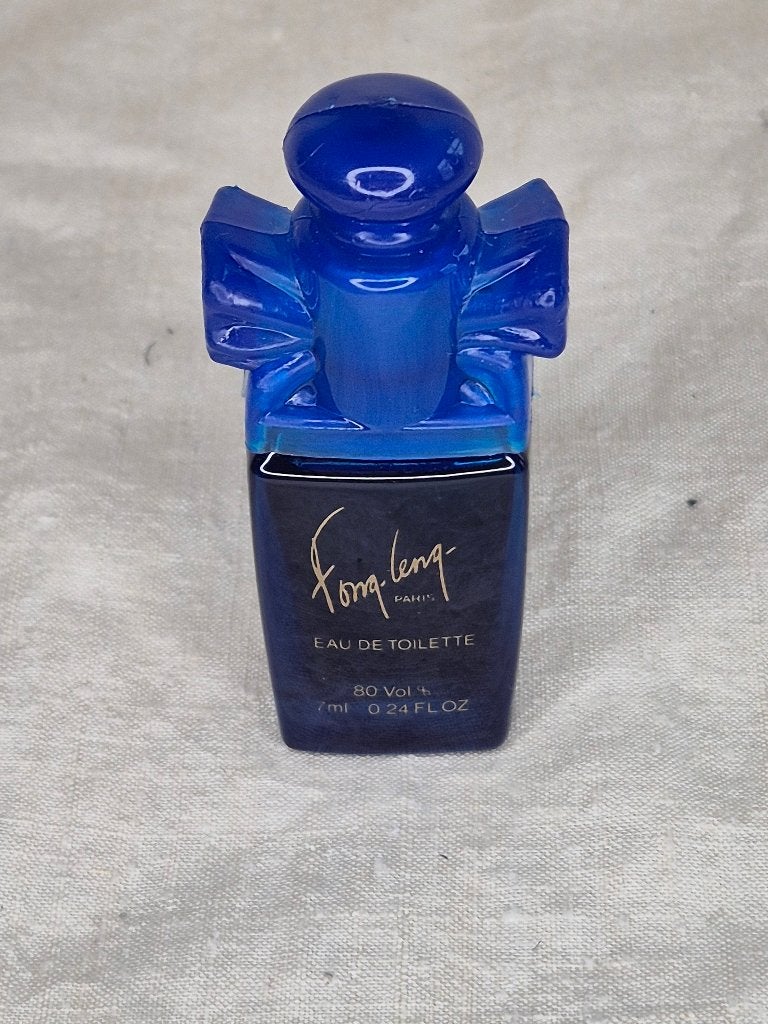 Fong Leng KLM miniatuur Eu de Toilette Donker Glas, Ophalen of Verzenden, Nieuw, Miniatuur
