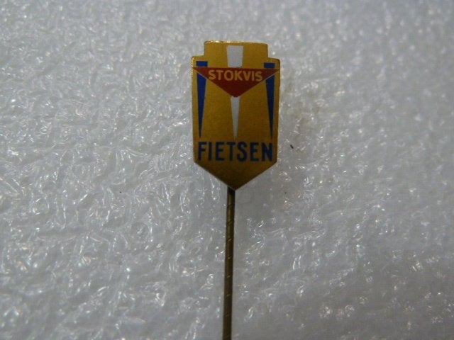Vintage Stokvis Fietsen Speldje/Pin, Ophalen of Verzenden, Gebruikt, Merk, Speldje of Pin