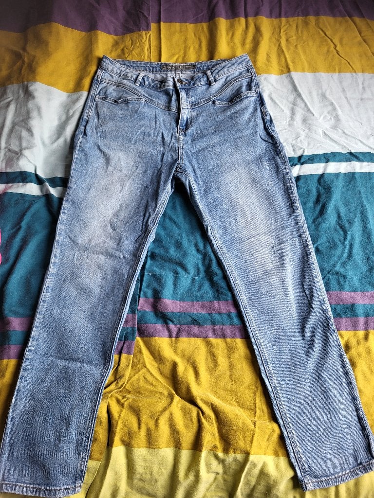 Jeans Geisha maat 38/m, Geisha, Blauw, Ophalen of Verzenden, Zo goed als nieuw