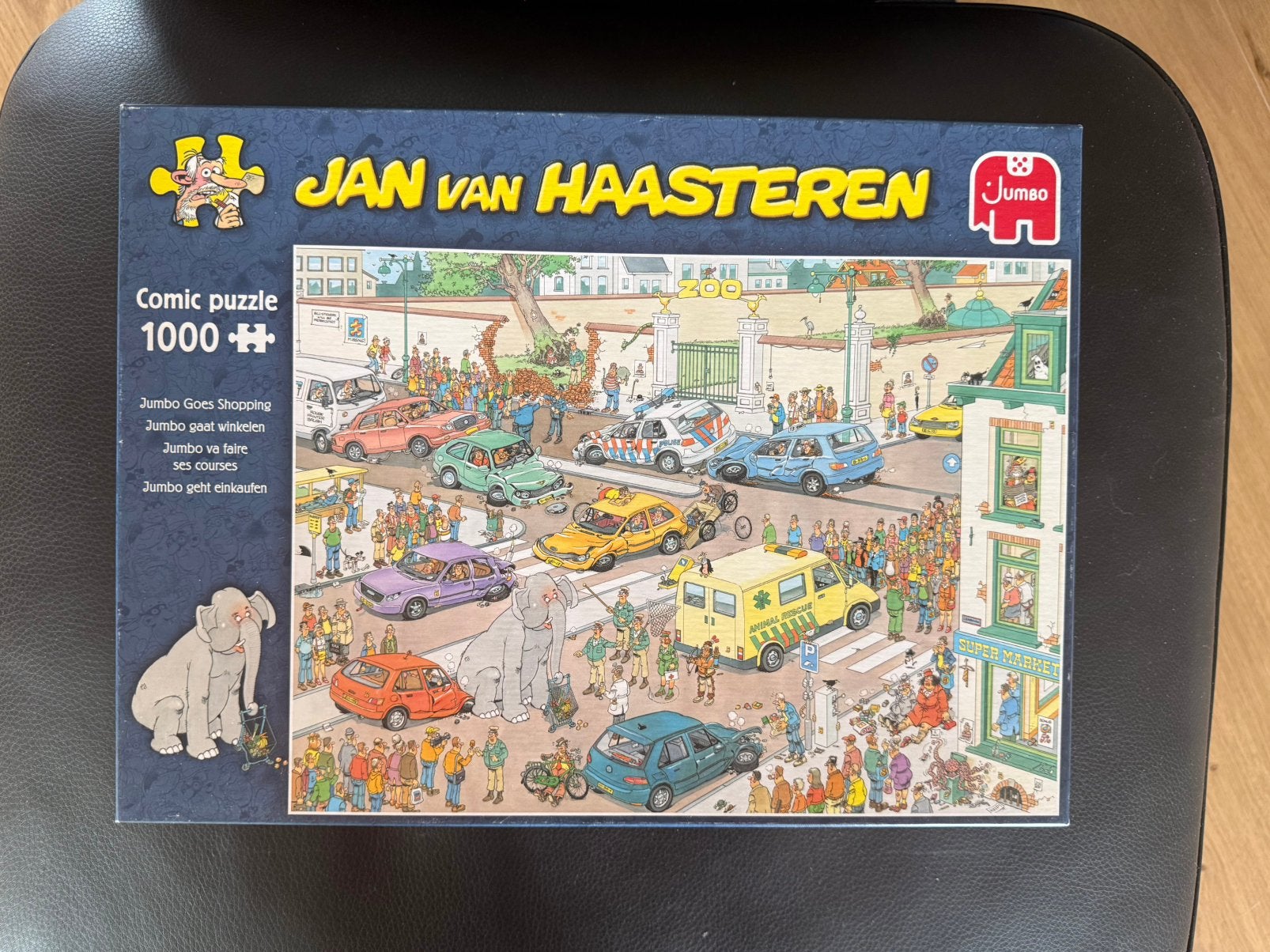 Jan van Haasteren puzzels 1000 stukjes, Ophalen, 500 t/m 1500 stukjes, Gebruikt, Legpuzzel