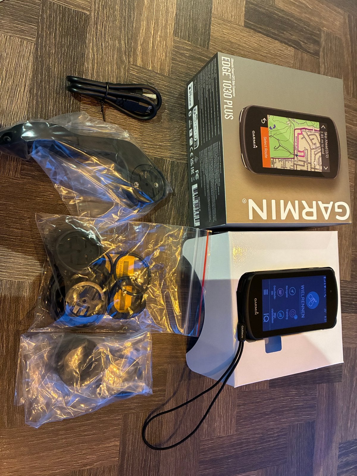 Garmin Edge 1030 Plus Fietscomputer, Ophalen of Verzenden, GPS, Zo goed als nieuw
