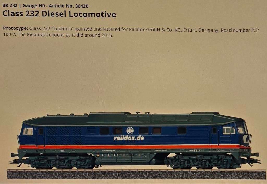 Märklin 36430 Ludmilla, Hobby en Vrije tijd, Modeltreinen | H0, Wisselstroom, Locomotief, Ophalen of Verzenden, Zo goed als nieuw
