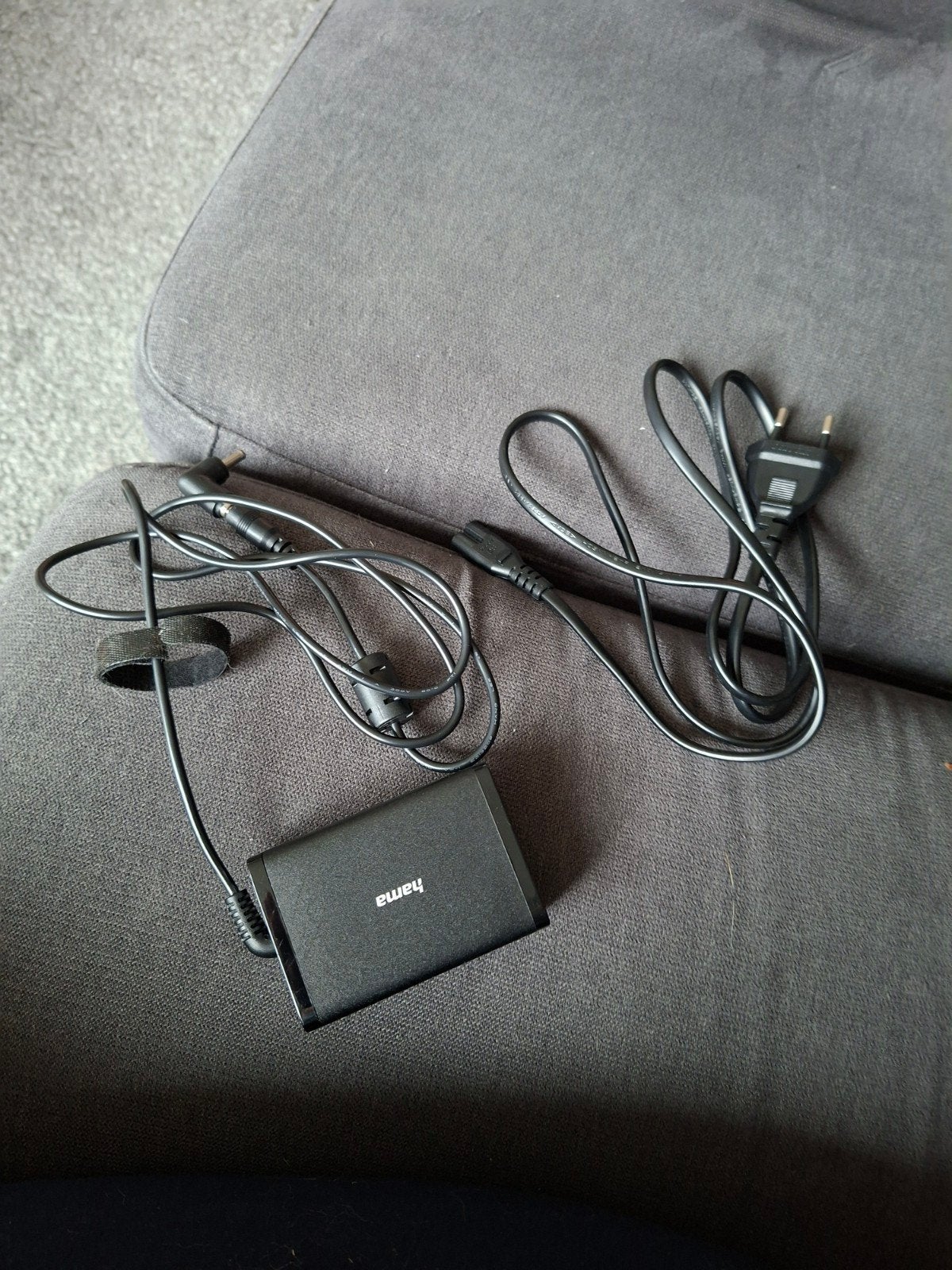 Laptop oplader hama, Ophalen
