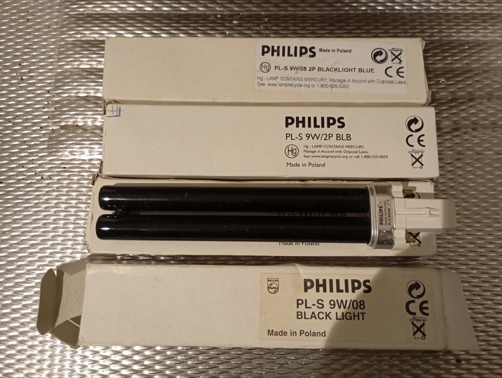 Philips MASTER PL-S 9W Zwartlicht Blauw | 2-Pin UV Lamp, Ophalen of Verzenden, Nieuw