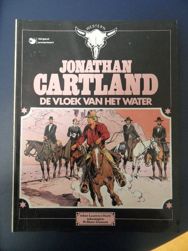 Jonathan Cartland. Nr 6 De vloek van het water. 1982., Boeken, Eén stripboek, Ophalen of Verzenden, Gelezen