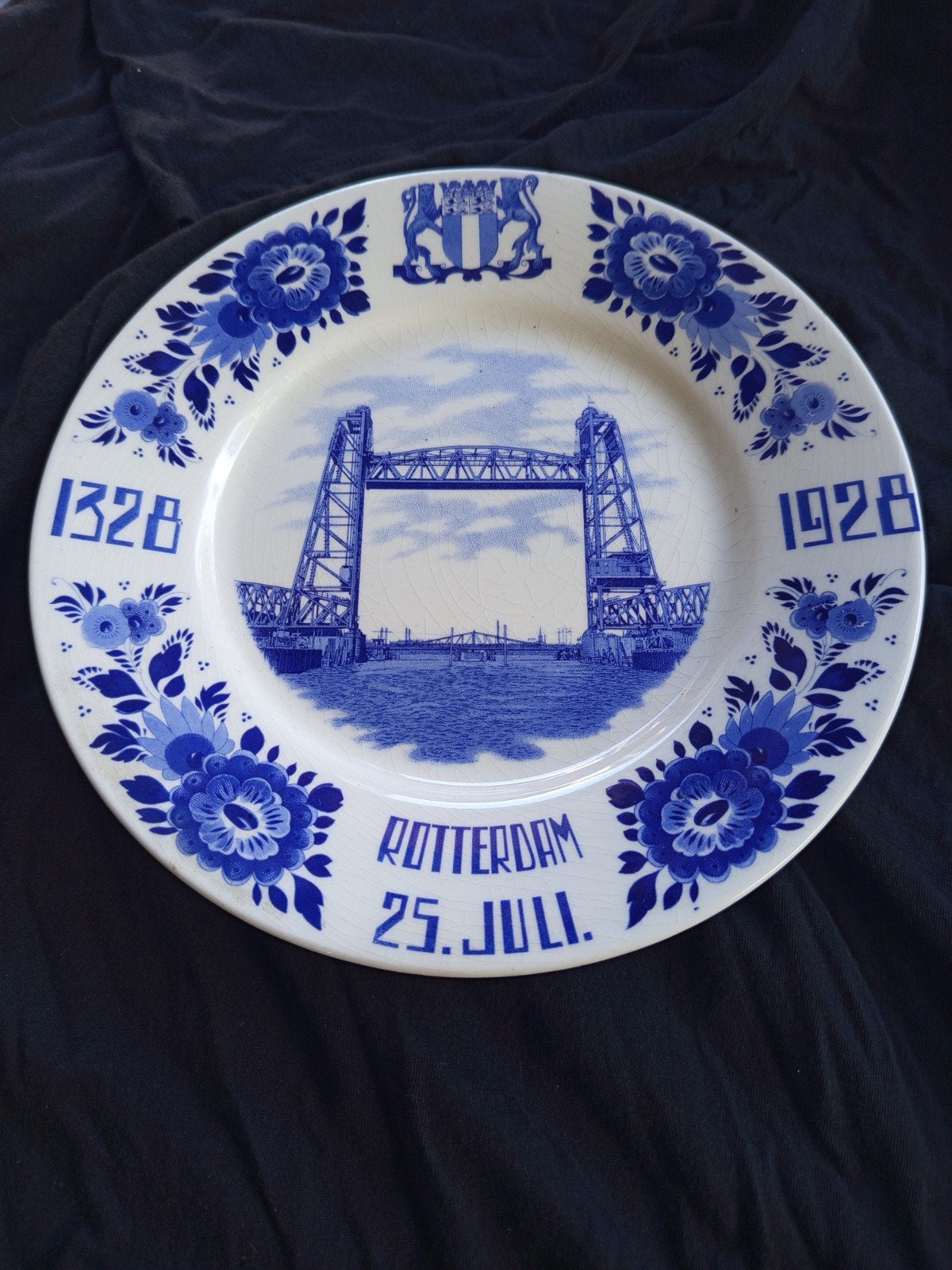 hefbrug rotterdam A.Jungerhans, Ophalen of Verzenden